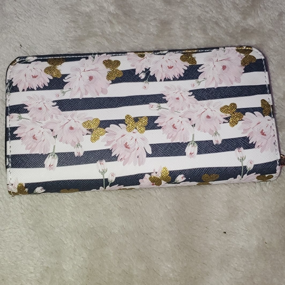 coral bay stripped, flower and butterfly handbags